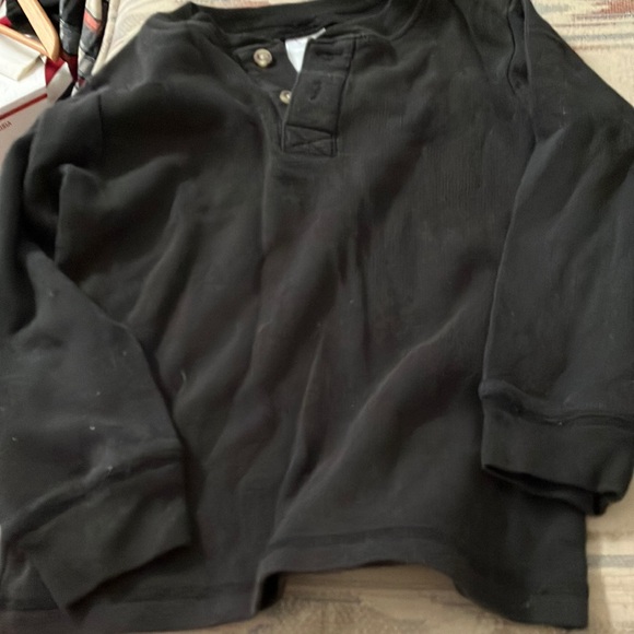 Wonder kids waffle weave Henley 5t - Picture 1 of 4
